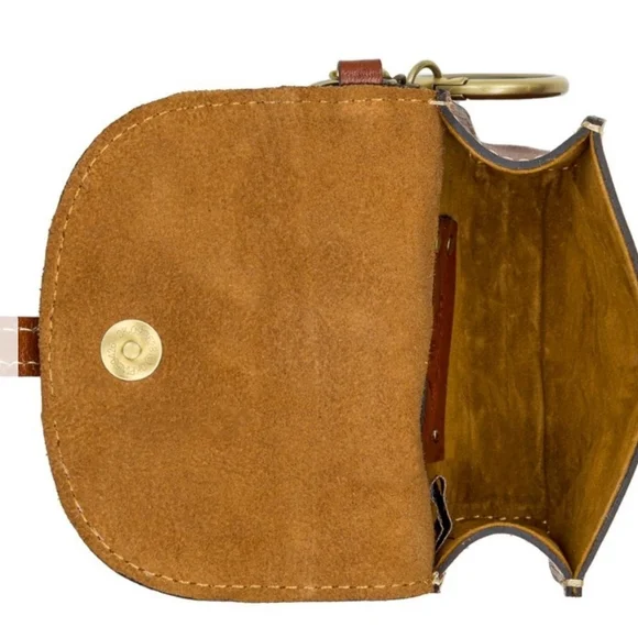 🎁Patricia Nashed Boxed Leather Mini Torri Wallet with Key Fob Bag Charm - Picture 13 of 14